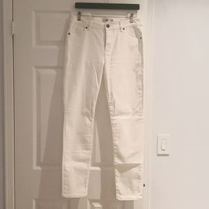 Cabi white jeans high skinny size 10